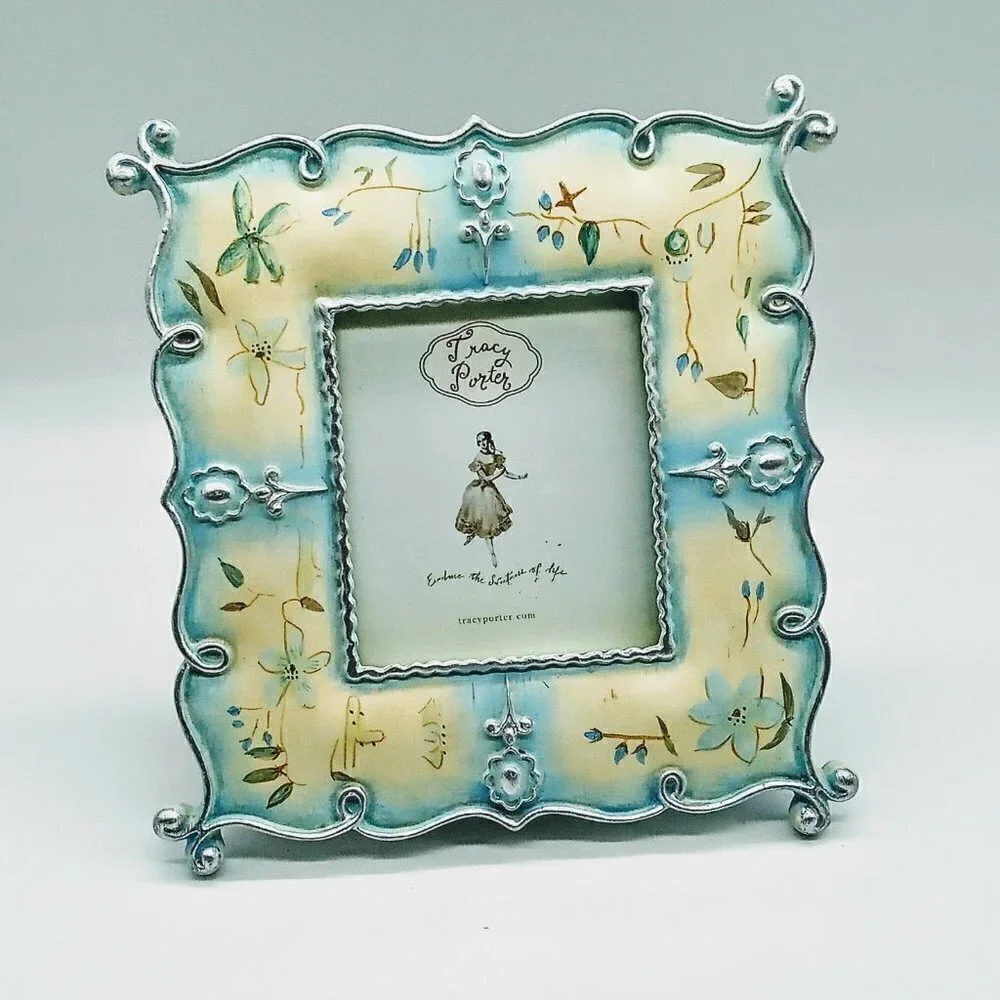 Tracy Porter Hand-Painted Ceramic Frame